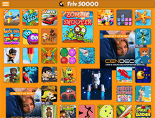 Tablet Screenshot of friv50000.net